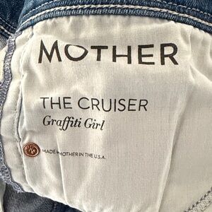MOTHER The Cruiser Graffiti Girl Denim